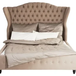 KARE Design Betten-Bett City Spirit Linen Natural 160X200Cm