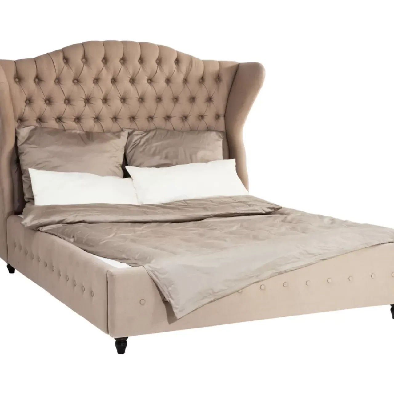 KARE Design Betten-Bett City Spirit Linen Natural 160X200Cm