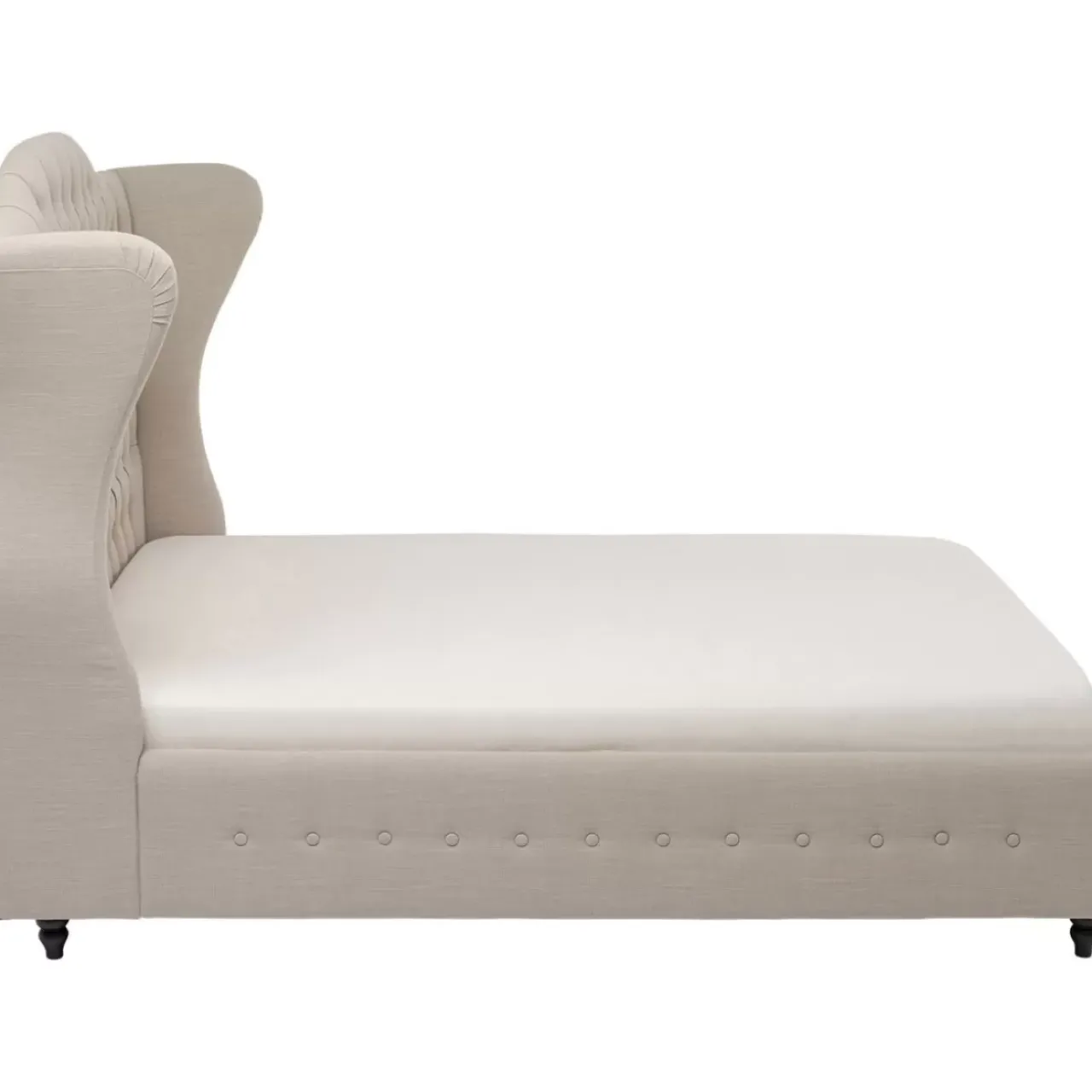 KARE Design Betten-Bett City Spirit Linen Natural 160X200Cm