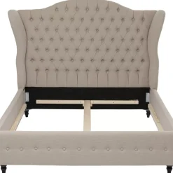 KARE Design Betten-Bett City Spirit Linen Natural 160X200Cm