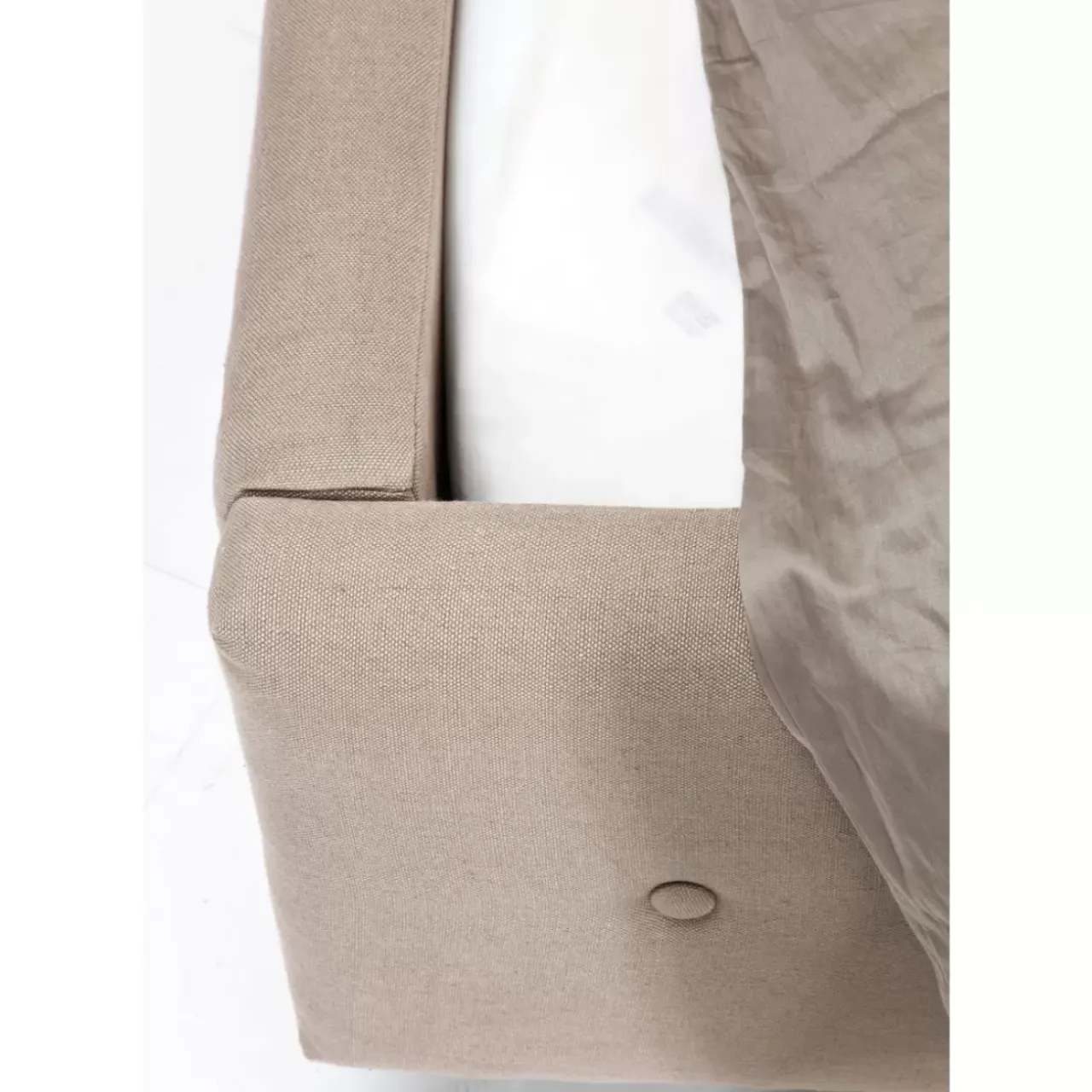 KARE Design Betten-Bett City Spirit Linen Natural 160X200Cm