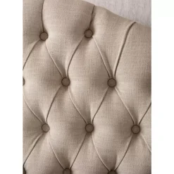 KARE Design Betten-Bett City Spirit Linen Natural 160X200Cm