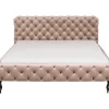 KARE Design Betten-Bett Desire Velvet Ecru 160X200Cm