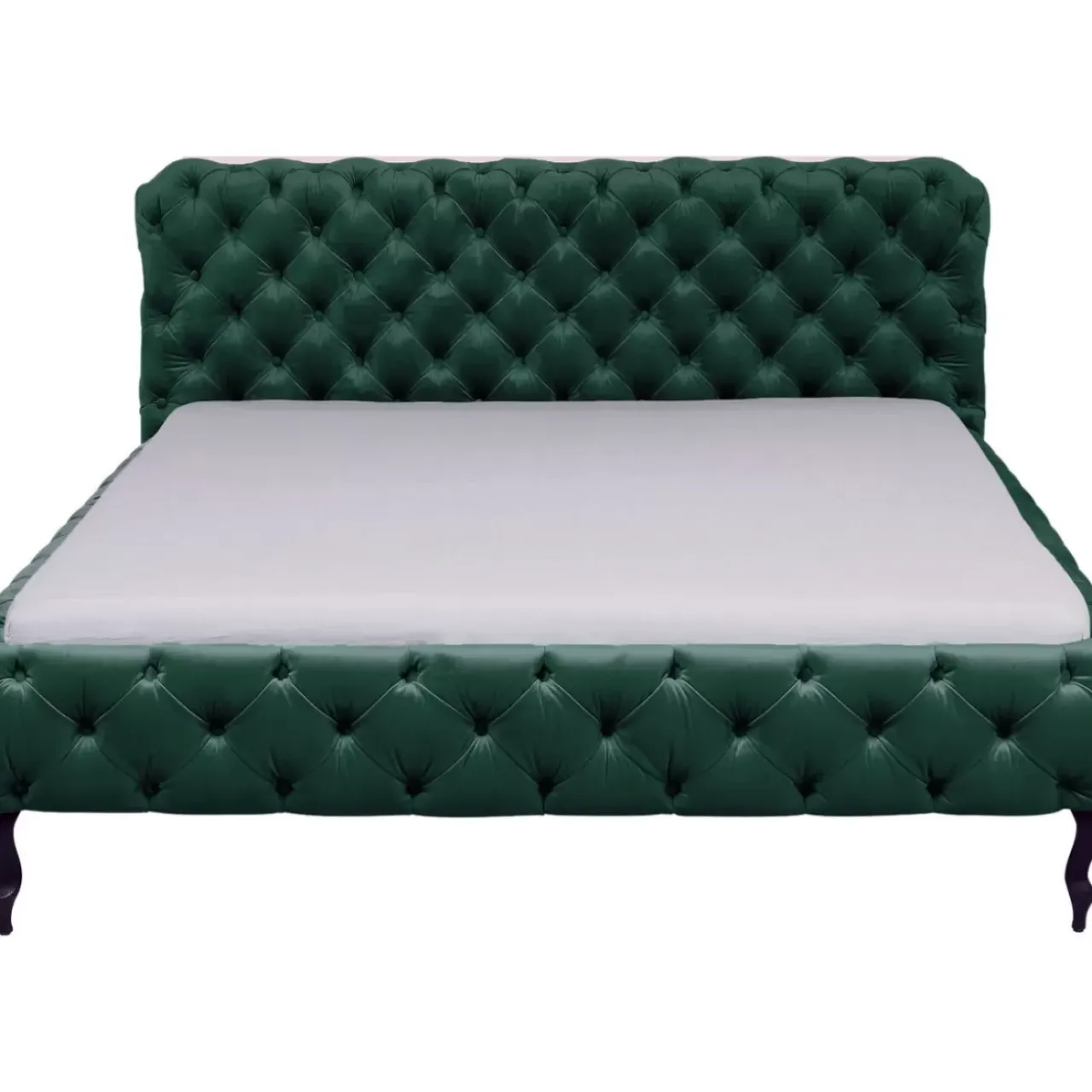 KARE Design Betten-Bett Desire Velvet Grun 180X200Cm