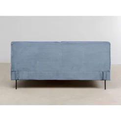 KARE Design Betten-Bett East Side Cord Blau 180X200Cm