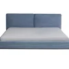KARE Design Betten-Bett East Side Cord Blau 160X200Cm