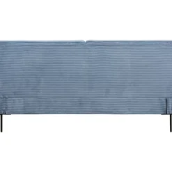 KARE Design Betten-Bett East Side Cord Blau 160X200Cm