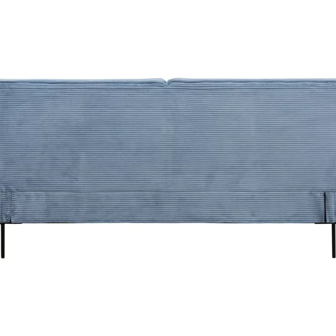 KARE Design Betten-Bett East Side Cord Blau 160X200Cm