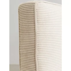 KARE Design Betten-Bett East Side Cord Creme 160X200Cm