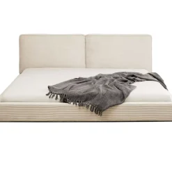 KARE Design Betten-Bett East Side Cord Creme 160X200Cm