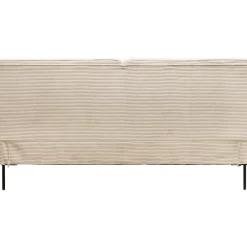 KARE Design Betten-Bett East Side Cord Creme 160X200Cm