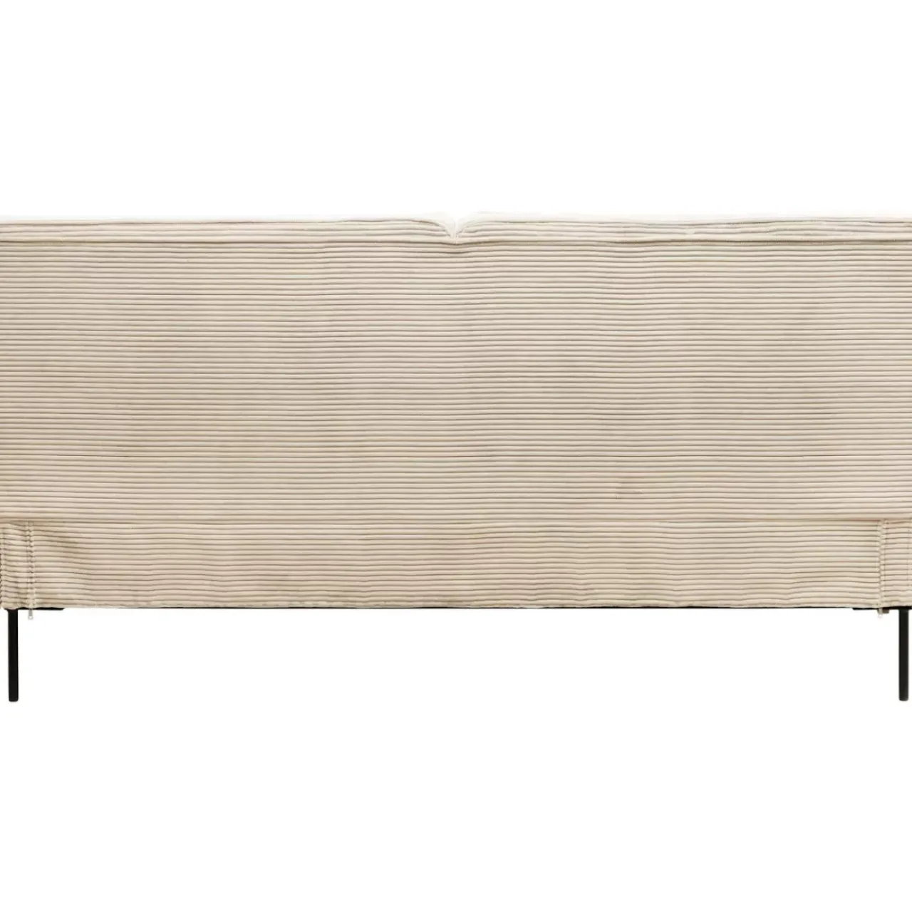 KARE Design Betten-Bett East Side Cord Creme 160X200Cm