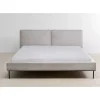 KARE Design Betten-Bett East Side Cord Grau 180X200Cm
