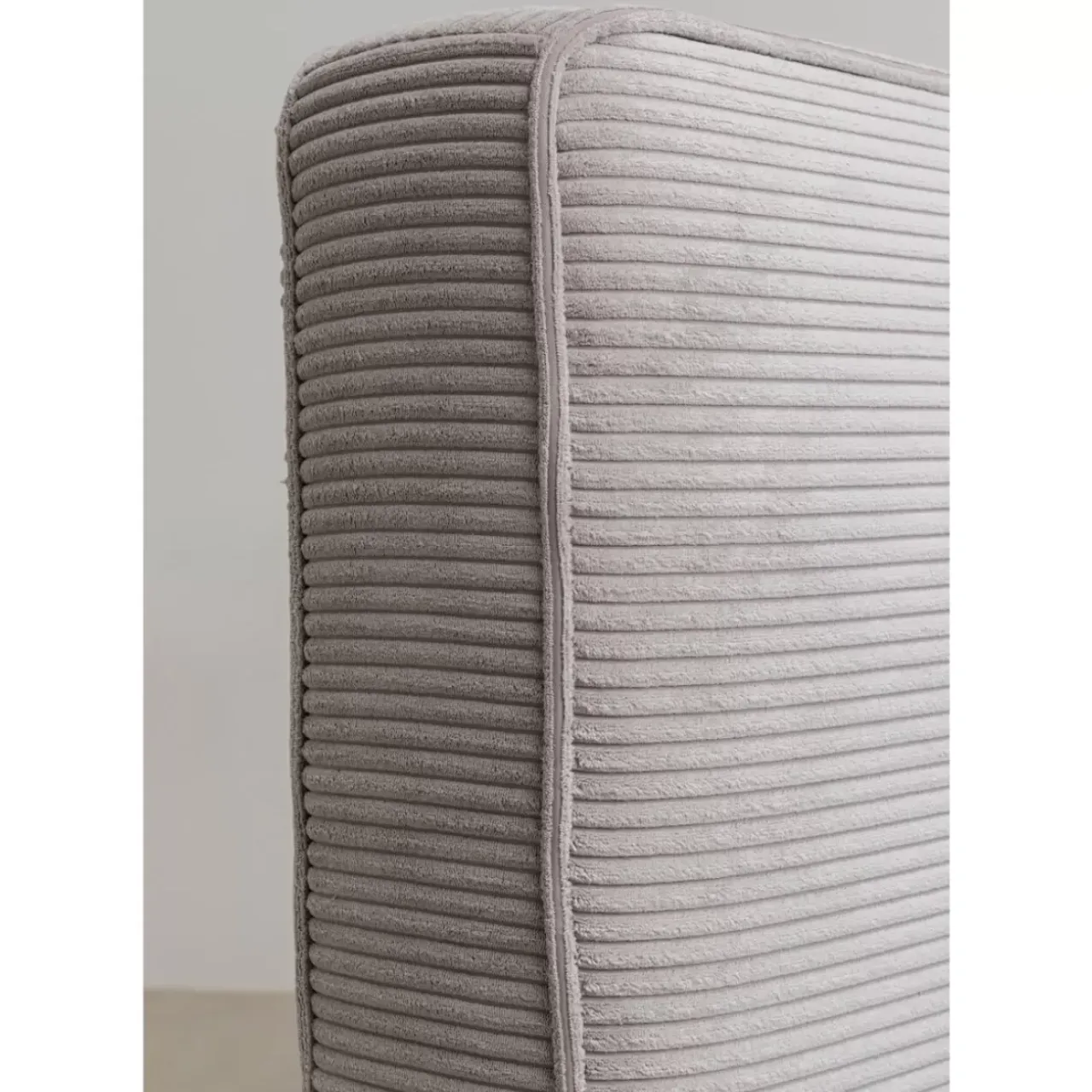 KARE Design Betten-Bett East Side Cord Grau 160X200Cm