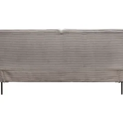 KARE Design Betten-Bett East Side Cord Grau 160X200Cm