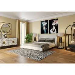 KARE Design Betten-Bett Tivoli Ecru 180X200Cm