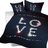 KARE Design Deko & Geschenkartikel-Bettwasche "Love" 160X210/65X100