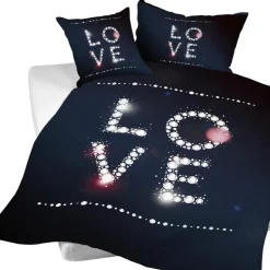 KARE Design Deko & Geschenkartikel-Bettwasche "Love" 160X210/50X70