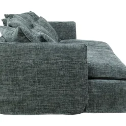 KARE Design Sofas & Couches-Bigsofa Boheme Blaugrun 230Cm