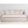 KARE Design Sofas & Couches-Bigsofa Boheme Creme 230Cm
