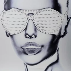 KARE Design Bilder-Bild Alu Cool Girl 120X120