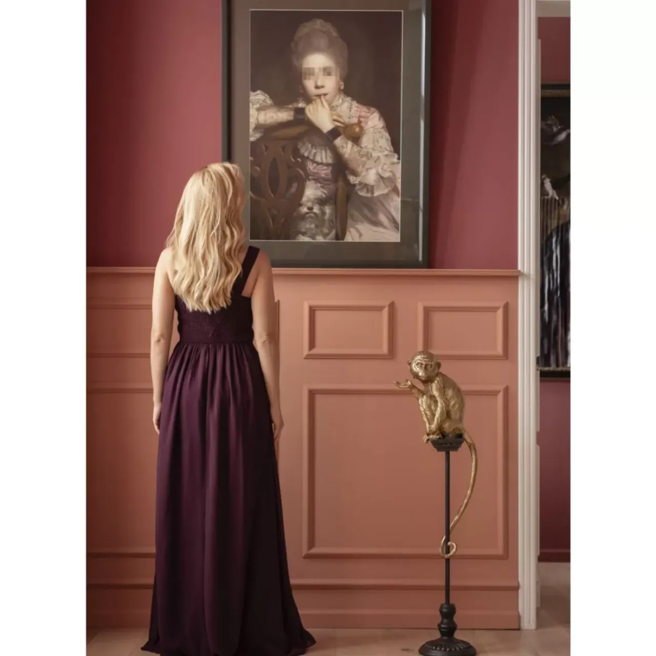 KARE Design Bilder-Bild Frame Incognito Sitting Countess 112X82