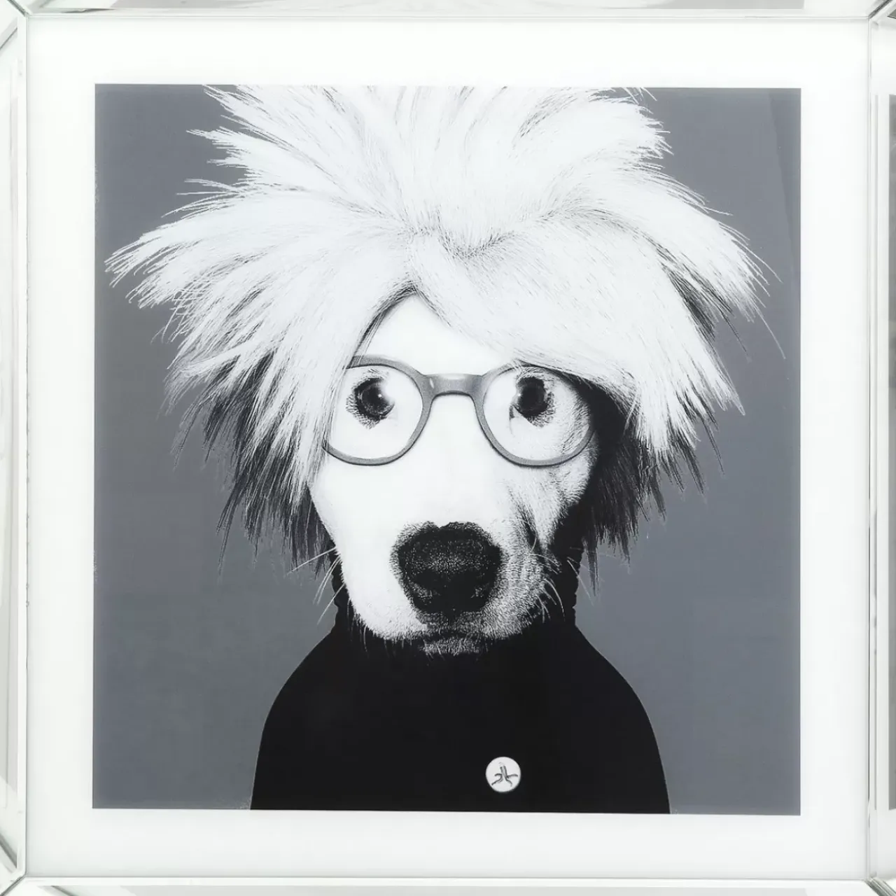 KARE Design Bilder-Bild Frame Mirror Artist Dog 60X60