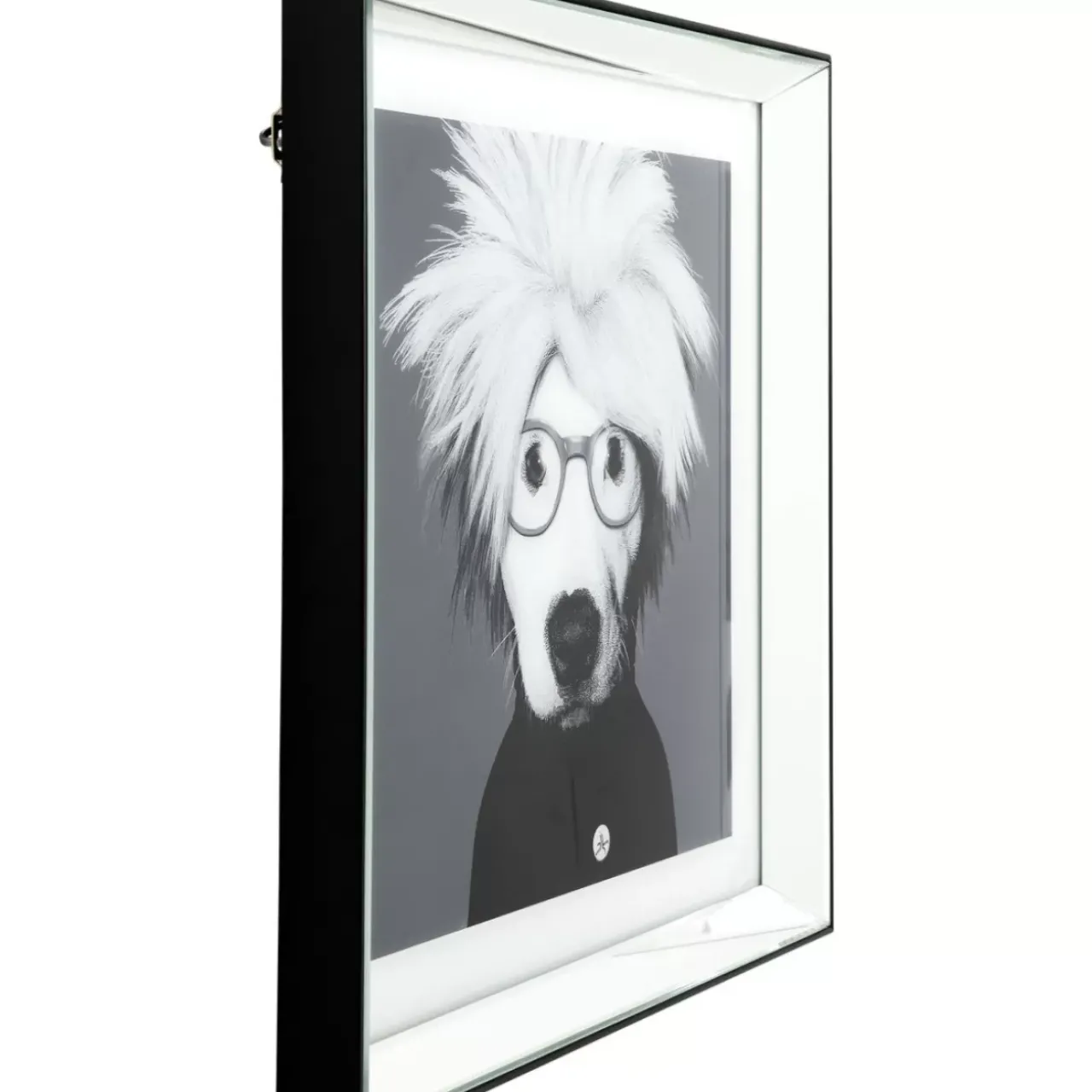 KARE Design Bilder-Bild Frame Mirror Artist Dog 60X60