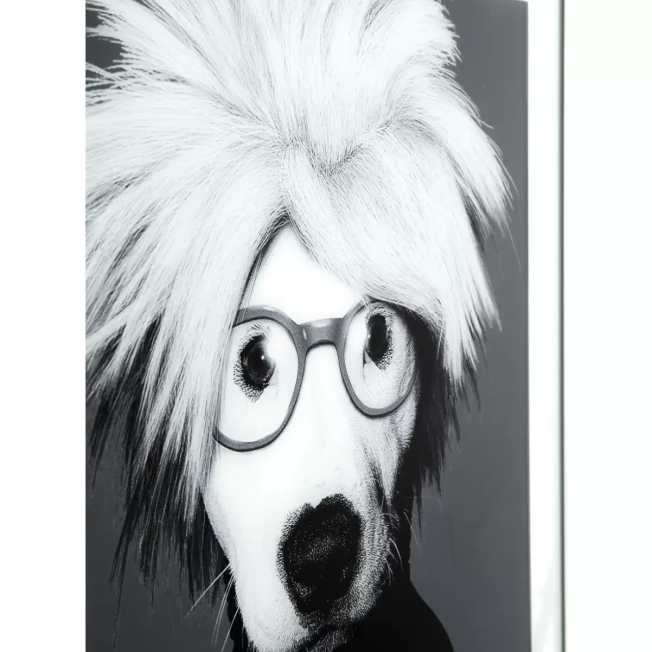 KARE Design Bilder-Bild Frame Mirror Artist Dog 60X60
