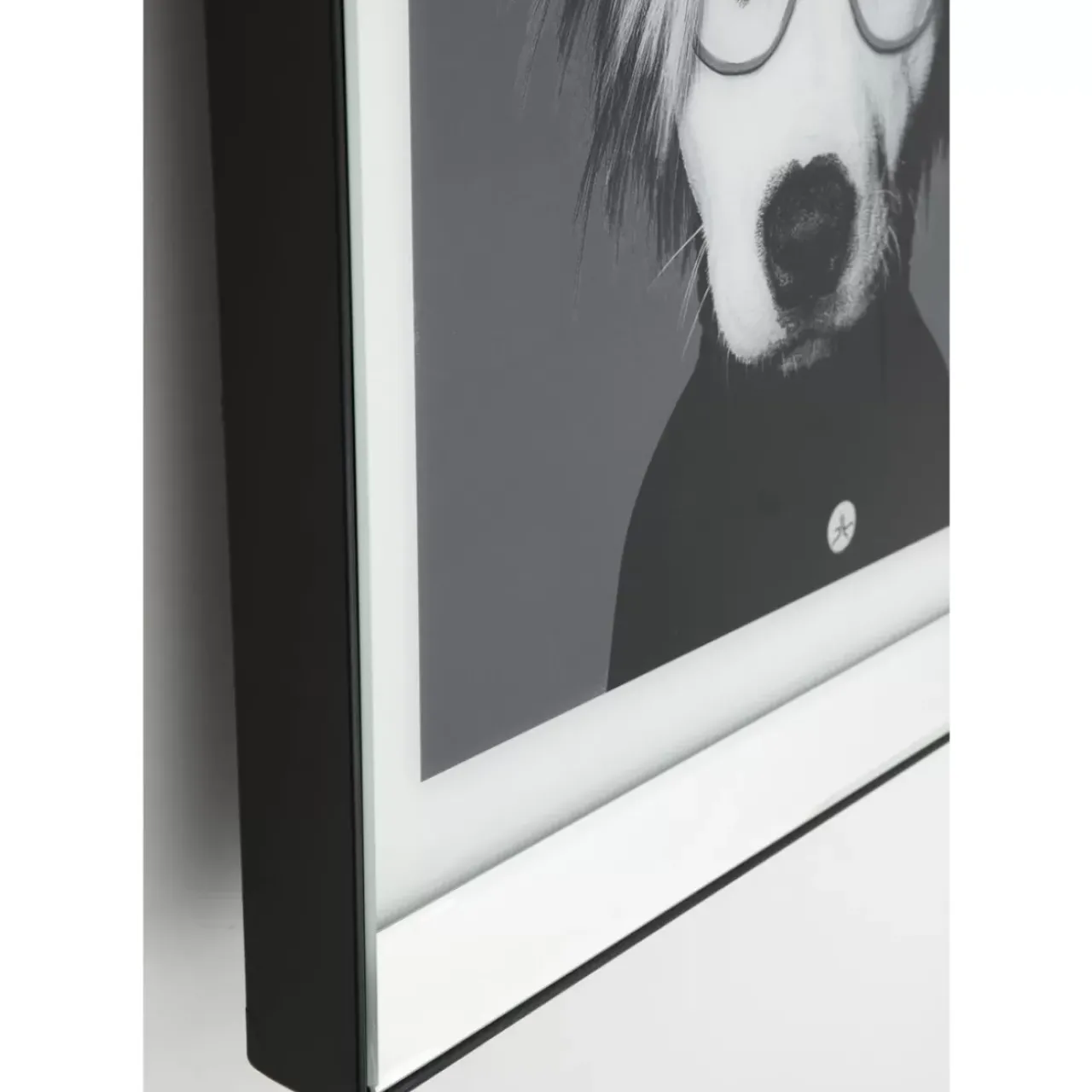 KARE Design Bilder-Bild Frame Mirror Artist Dog 60X60