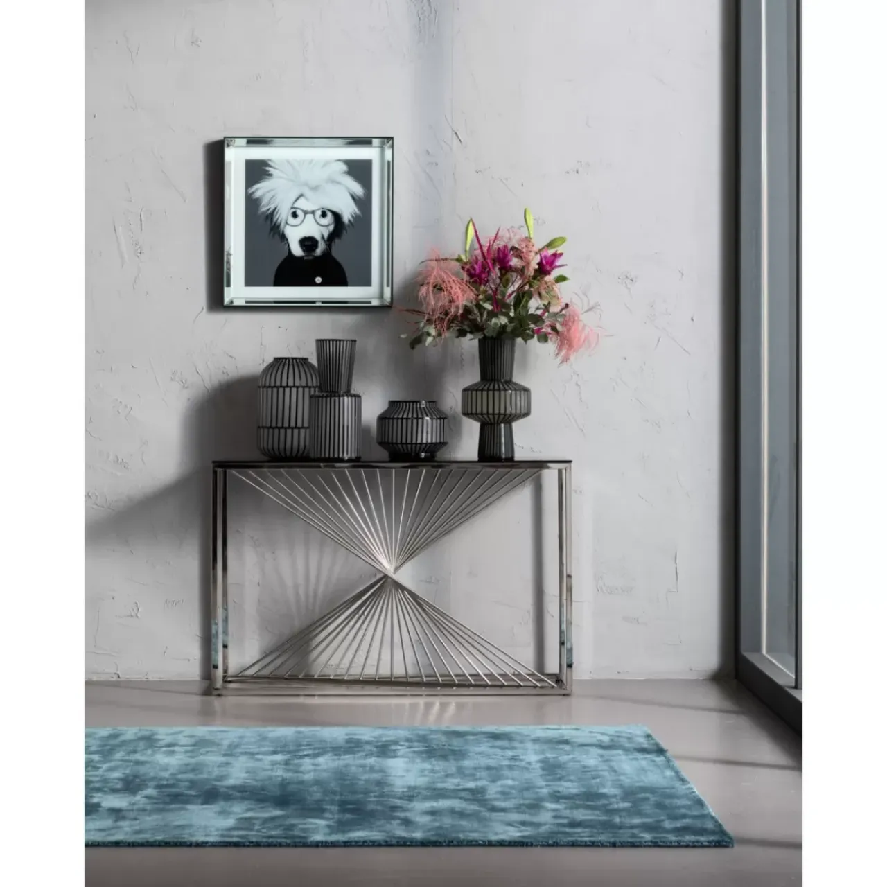 KARE Design Bilder-Bild Frame Mirror Artist Dog 60X60