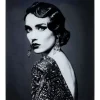 KARE Design Bilder-Bild Glas Beauty Lady 120X150Cm