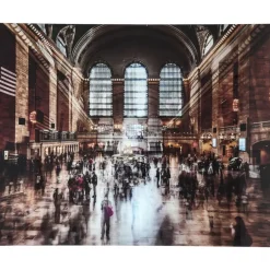 KARE Design Bilder-Bild Glas Grand Central Station 160X120Cm