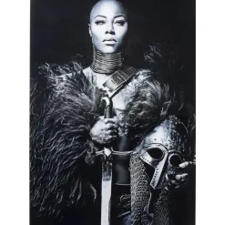 KARE Design Bilder-Bild Glas Lady Knight 100X150Cm