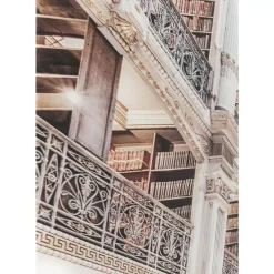 KARE Design Bilder-Bild Glas Library 150X100Cm