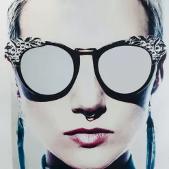 KARE Design Bilder-Bild Glas Metallic Girlie 120X120Cm