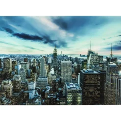 KARE Design Bilder-Bild Glas New York Sunset 120X160Cm
