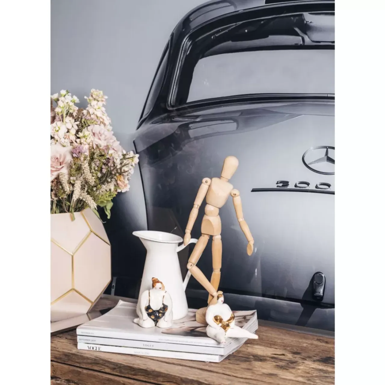 KARE Design Bilder-Bild Glas Oldtimer Back 160X120Cm