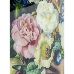 KARE Design Bilder-Bild Glas Pretty Flower Woman 100X100