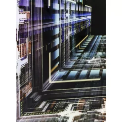 KARE Design Bilder-Bild Glas Science Fiction 120X180Cm