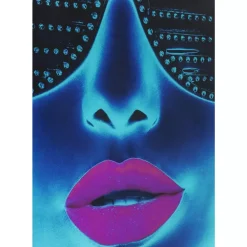 KARE Design Bilder-Bild Glas Tough Girl 120X120Cm