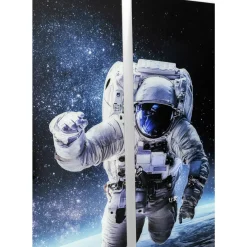 KARE Design Bilder-Bild Glas Triptychon Man In Space 160X240