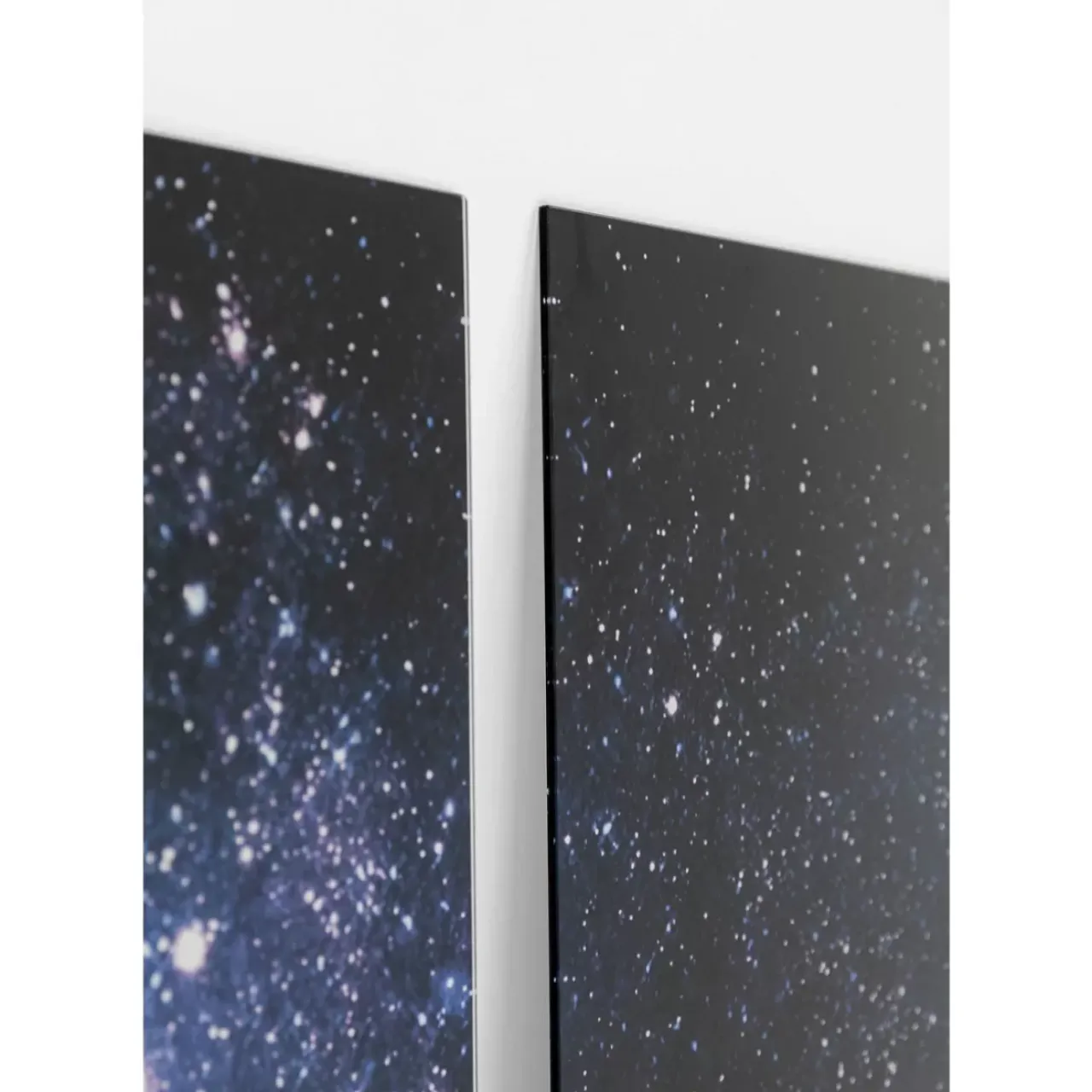 KARE Design Bilder-Bild Glas Triptychon Man In Space 160X240