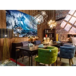 KARE Design Bilder-Bild Glas Triptychon Wave 240X160Cm (3/Set)