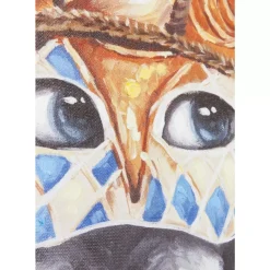 KARE Design Bilder-Bild Touched Carnival Monkey 70X70Cm