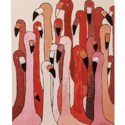 KARE Design Bilder-Bild Touched Flamingo Meeting 120X90Cm