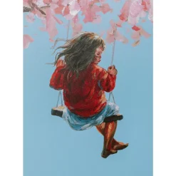 KARE Design Bilder-Bild Touched Flower Girl 160X120Cm