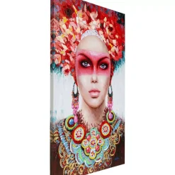 KARE Design Bilder-Bild Touched Red Eye Lady 90X140