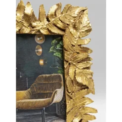 KARE Design Deko & Geschenkartikel-Bilderrahmen Gold Leaves