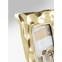 KARE Design Deko & Geschenkartikel-Bilderrahmen Jade Square Gold 13X18Cm